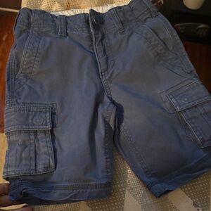 GAP boys blue cargo shorts
